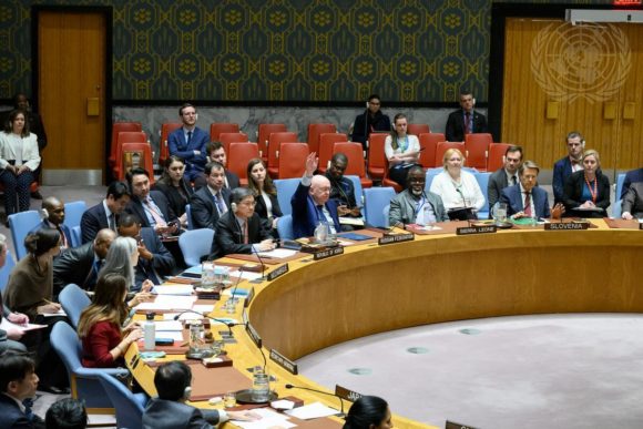 Nyet: Die Russische Föderation widersetzt sich einem Atomwaffenverbot im Weltraum, weil sie alle Weltraumwaffen verbieten wolle. / UN Photo
